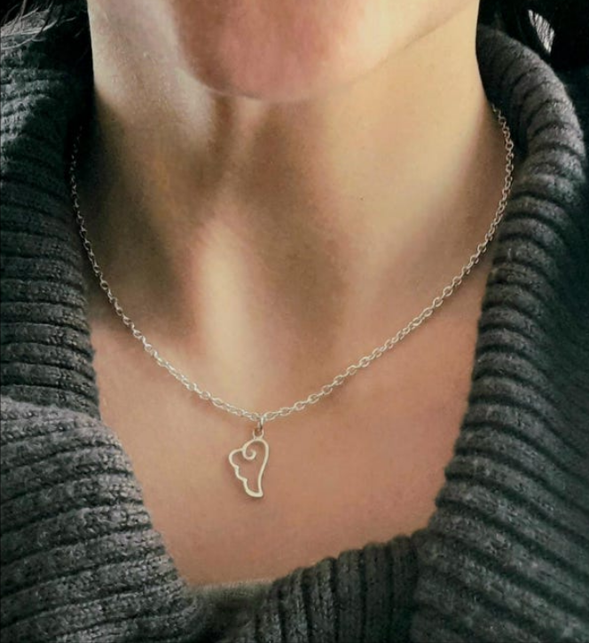 Dreamy 925 Sterling Silver Cloud Necklace