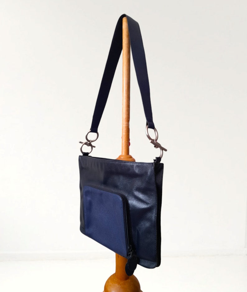 Bottega Veneta Vintage Two Tone Satchel Bag