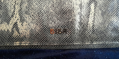 Pale Gold Shimmer Snake Skin  Vintage BIBA Clutch Bag