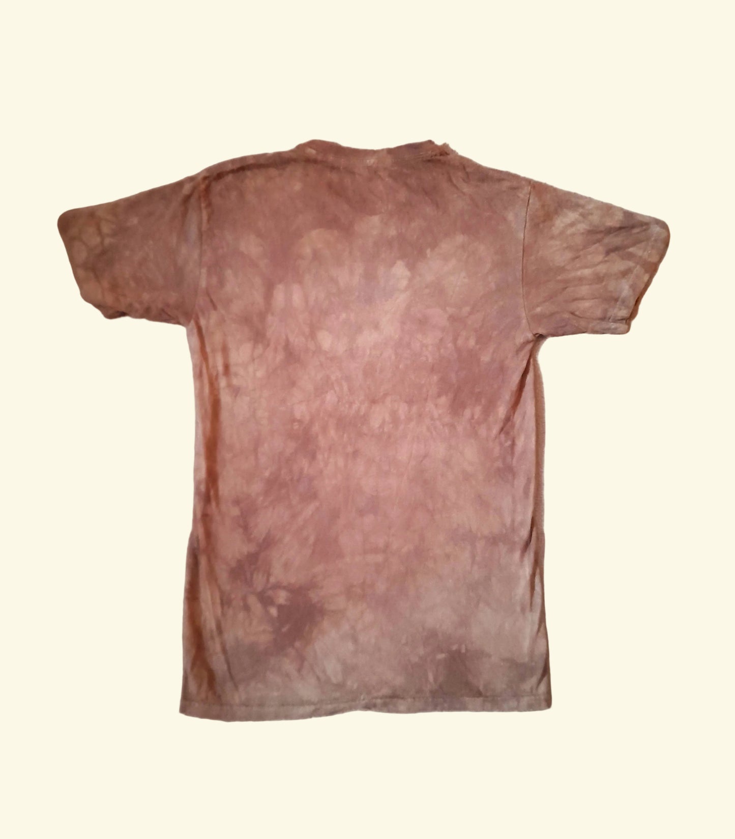 Vintage THE MOUNTAIN Cute Kitty Bleach Dye Cotton T-Shirt