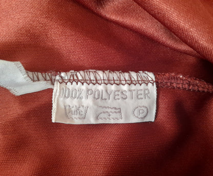 Vintage 70s Sienna Silky Stretchy Jersey Sleeveless Embroidered Blouse