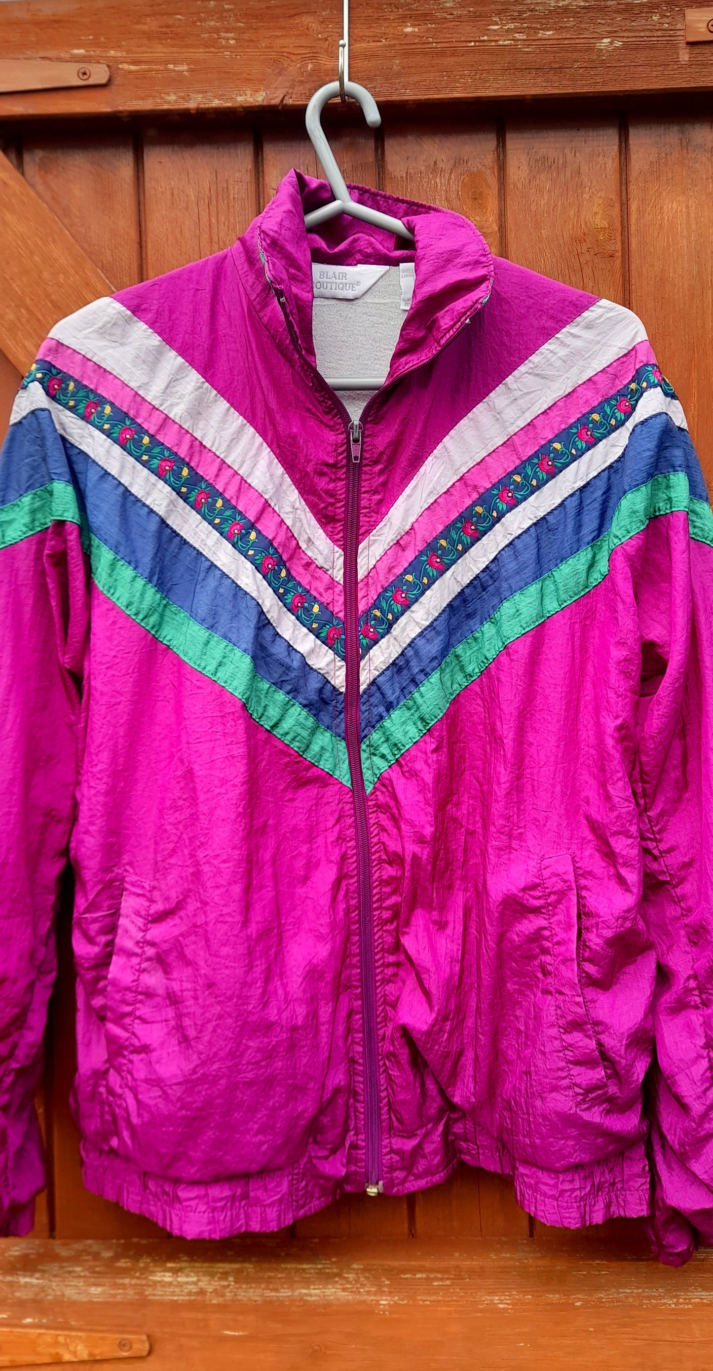 Vintage 80s Blair Boutique Waterproof Zip Jacket