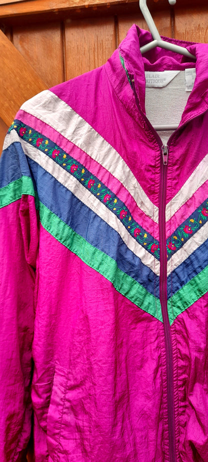 Vintage 80s Blair Boutique Waterproof Zip Jacket