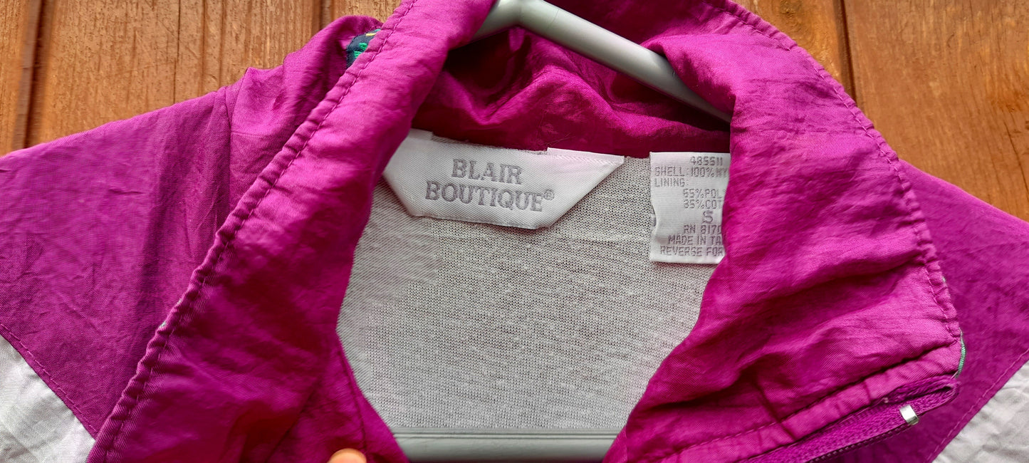 Vintage 80s Blair Boutique Waterproof Zip Jacket