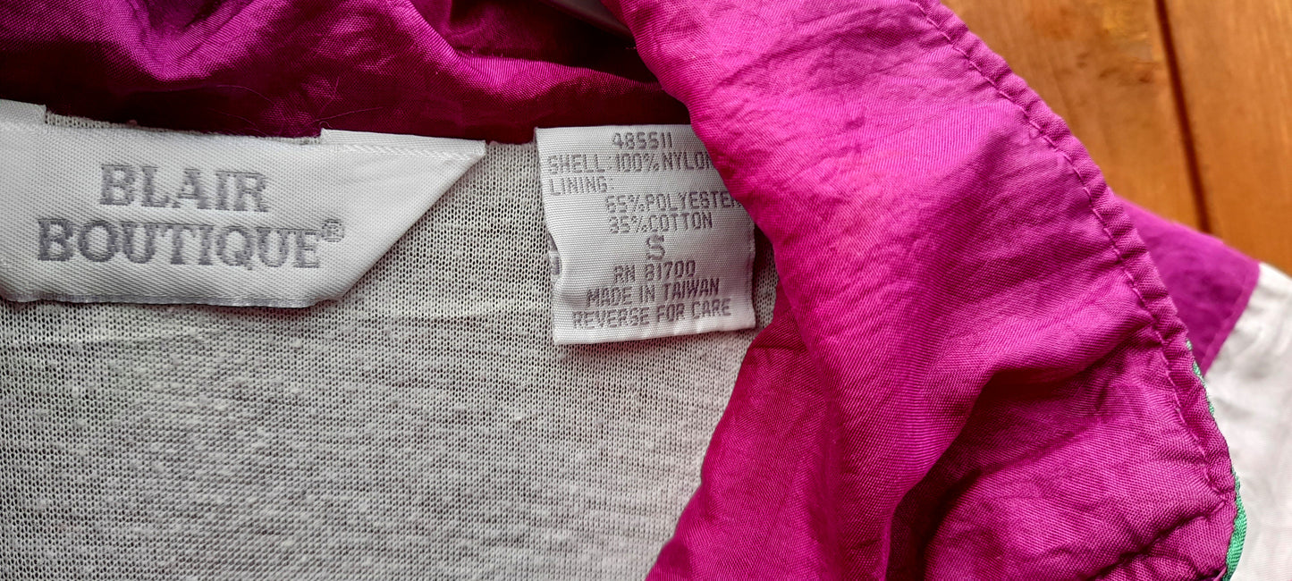 Vintage 80s Blair Boutique Waterproof Zip Jacket