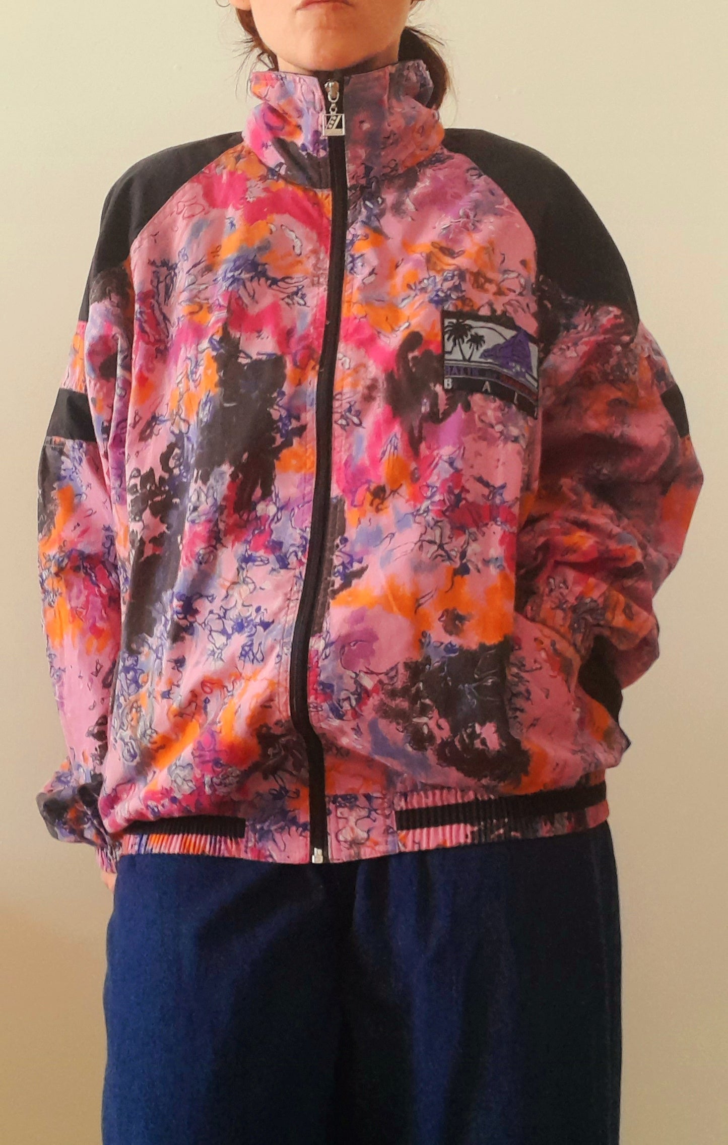 Vintage 80s Retro Racanor Sports Lightweight Jacket