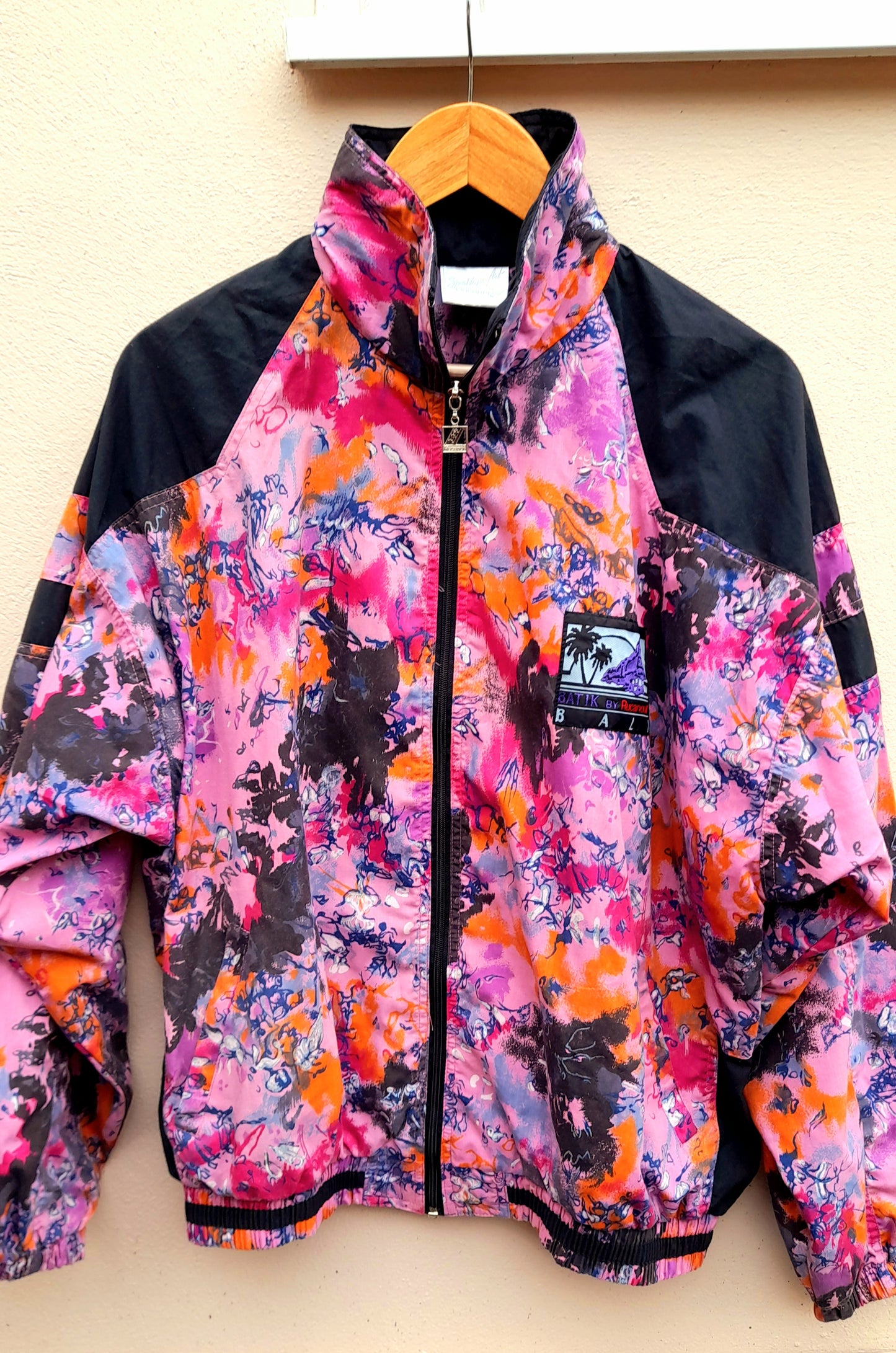 Vintage 80s Retro Racanor Sports Lightweight Jacket