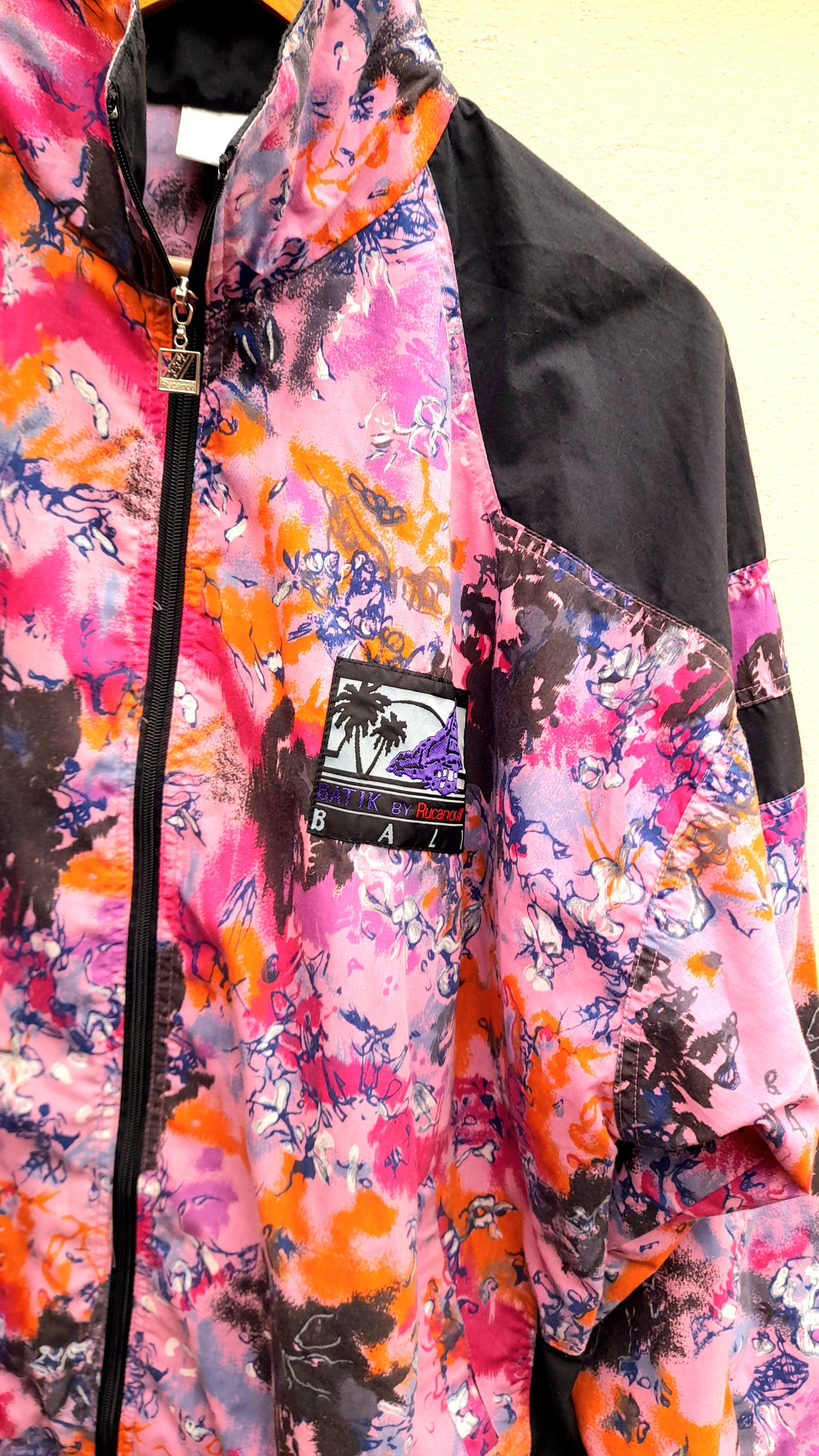 Vintage 80s Retro Racanor Sports Lightweight Jacket