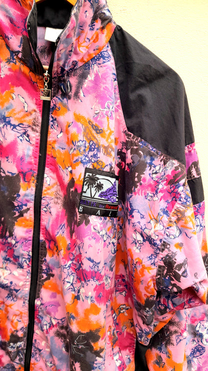 Vintage 80s Retro Racanor Sports Lightweight Jacket