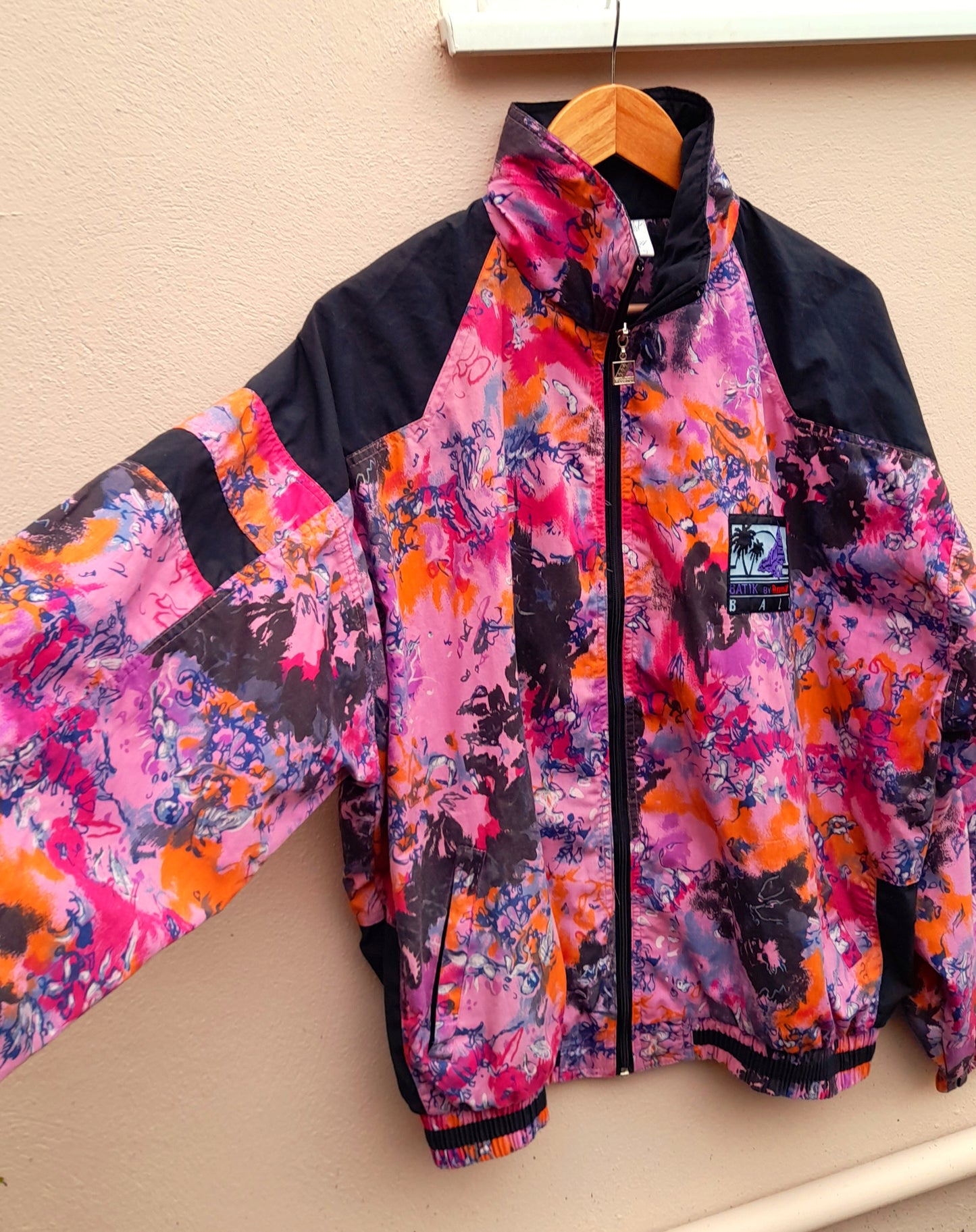 Vintage 80s Retro Racanor Sports Lightweight Jacket