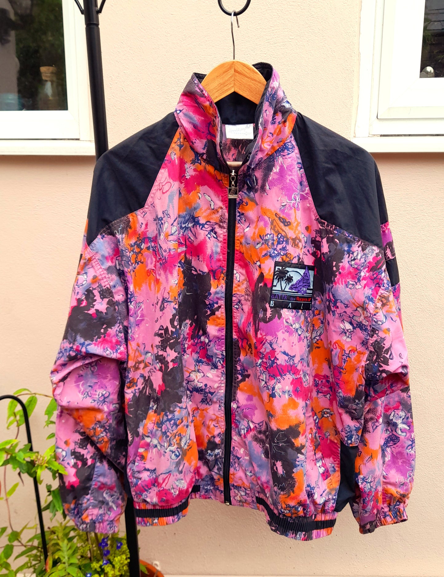 Vintage 80s Retro Racanor Sports Lightweight Jacket