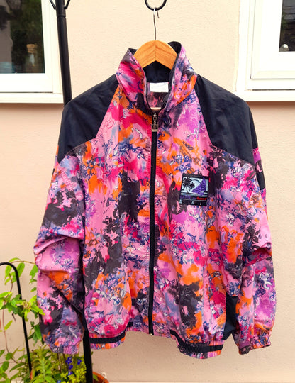 Vintage 80s Retro Racanor Sports Lightweight Jacket