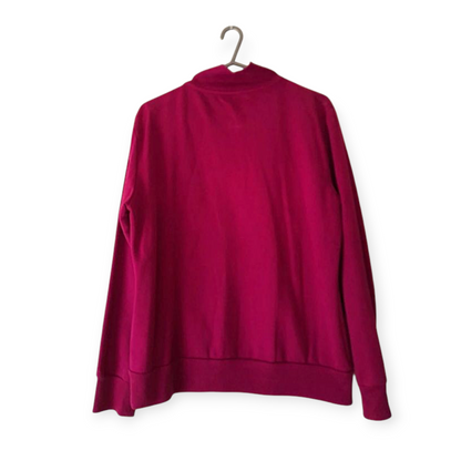 Vintage 90s Diadora Pink Zip Fleece Jacket