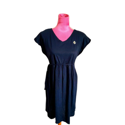 Navy Anchor Cotton Vintage Sailor Dress