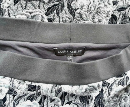 Vintage 90s LAURA ASHLEY Embroidered Rose Skirt