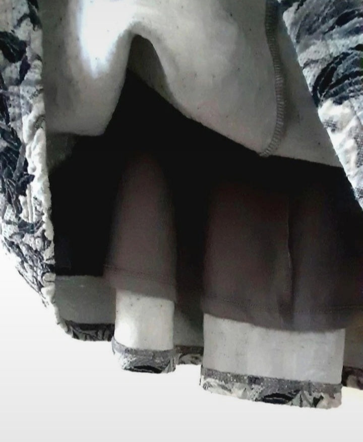 Vintage 90s LAURA ASHLEY Embroidered Rose Skirt