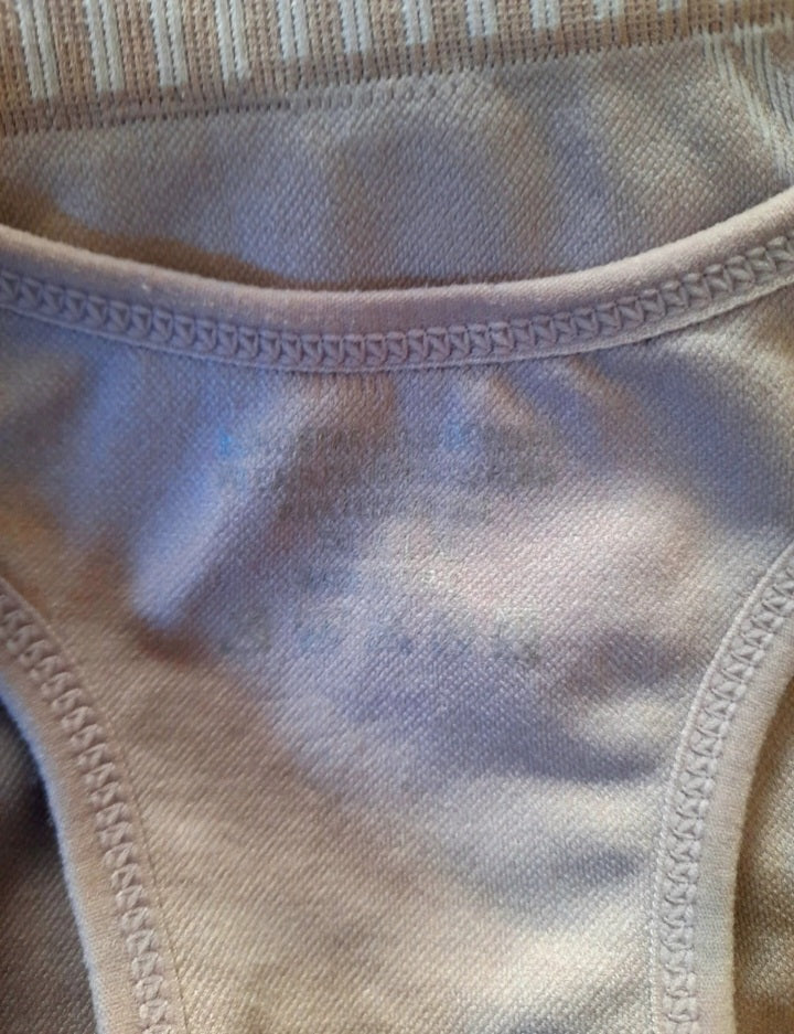 Vintage 80s Pink White Gym Sports Racerback Workout Top