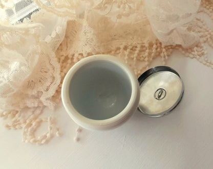 Royal Worcester Porcelain Floral Vintage Lidded Pot