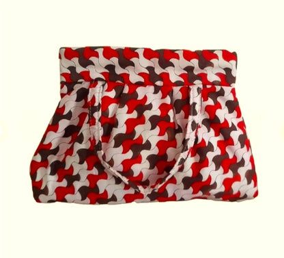 Vintage 1960s BOOTS Chemist's Retro Cotton PVC Toilettries Bag