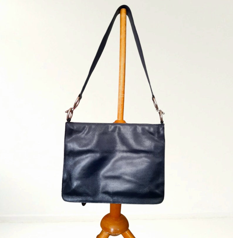 Bottega Veneta Vintage Two Tone Satchel Bag