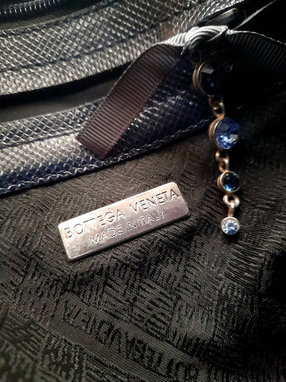 Bottega Veneta Vintage Two Tone Satchel Bag
