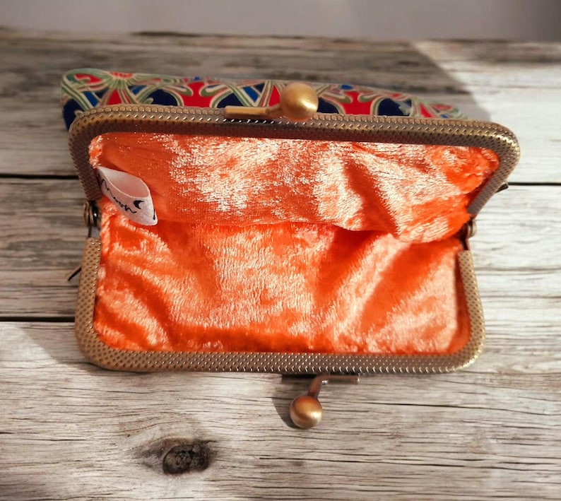 Liberty Iianthe Nouveau Flower Cotton Clasp Wallet