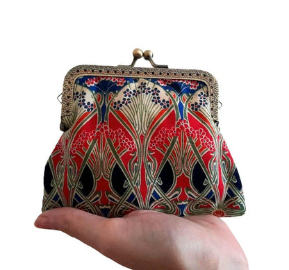 Liberty Iianthe Nouveau Flower Cotton Clasp Wallet