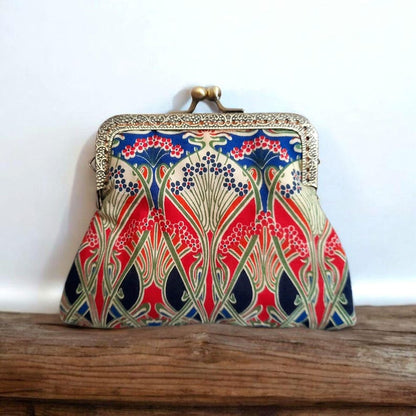 Liberty Iianthe Nouveau Flower Cotton Clasp Wallet