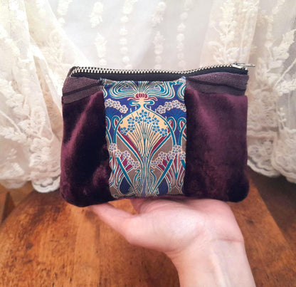Velvet Liberty Ianthe Zip Wallet Pouch